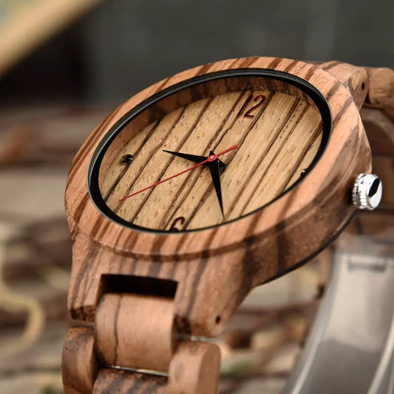 Relojes de madera